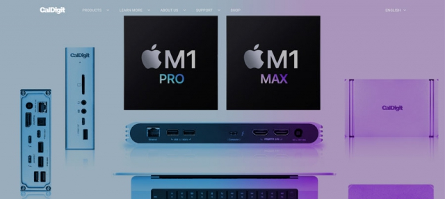  CalDigit が新しい Thunderbolt 3 および USB-C ストレージ デバイスを発表
